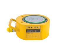 Cilindro Hidráulico De Alta Resistencia Con Carrera De 0,8/2/4/6", Gato Hidráulico Amarillo De 100 Toneladas, Cilindros De Elevación Sólidos De Simple Efecto, Bomba No Incluida.(Size:0.8in Stroke)