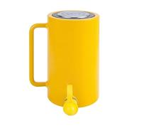 Cilindro hidráulico de carrera extralarga, cilindro de elevación de gato hidráulico, apto for construcción naval, puentes y construcción industrial.(50T/110231lb-6" Stroke)