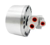 Cilindro hidráulico, RK-75N RK-100N RK-125N Cilindro hidráulico giratorio sólido de alta velocidad for mandril de torno CNC(RK-75N)