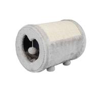 Cilindro in peluche/sisal diametro 27×39cm grigio Trixie