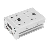 Cilindro Lineal de Doble Acción, Mesa Lineal Precisa, Aleación de Aluminio, 0.7MPA - Salida Doble Fuerza, Guía de Rodillos Cruzados, Instalación en 3 Lados