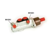 Cilindro maestro de freno HELLA M10x1/M12x1, Fundición gris, Ø21 mm, RENAULT