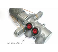 Cilindro Maestro de Freno M10x1x2 Aluminio Ø 22 mm HELLA para FIAT PUNTO