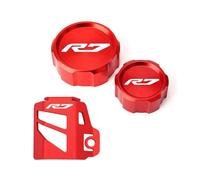 Cilindro Maestro Delantero Cubierta para YZFR7 YZF R7 YZF-R7 2021-2024 2023 Cubierta Depósito De Líquido Freno Delantero Trasero Protector Tapa Llenado Aceite