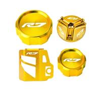Cilindro Maestro Delantero Cubierta para YZFR7 YZF R7 YZF-R7 2021-2024 2023 Cubierta Depósito De Líquido Freno Delantero Trasero Protector Tapa Llenado Aceite