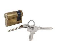 Cilindro Medio 40/10-L.Larga-Latón Llaves Iguales AAA