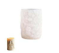 Cilindro multiusos para tallar pájaros, molde de silicona para fundición de resina, fabricación de velas, jabón, adorno de yeso, decoración navideña, fabricación de cilindros de silicona