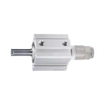 Cilindro neumático compacto de aire fino con pistón doble efecto y carrera ajustable aleación aluminio SDAJ50/63 mm, 1 unidad(With Magnet 40-30,Bore 50mm)