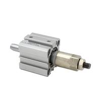 Cilindro Neumático Compacto De Doble Efecto, Carrera Ajustable, Diámetro 32 Mm, Serie SDAJ SDAJ32X20-20 SDAJ32X30-20S-B SDAJ32X100-50(SDAJ32X50-30)