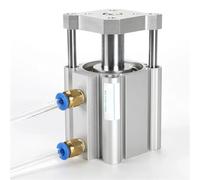 Cilindro neumático compacto de doble efecto con varilla guía, cilindro de aire fino, CQMB20/25/32, carrera sin imán, 5-100 mm, 1 unidad(Stroke 30mm,Bore 20mm)