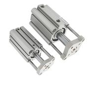 Cilindro neumático compacto de doble efecto con varilla guía - CQMB12 CQMB16 - Carrera de 5/10/15/20/25/40/45-50 mm - 1 pieza(20mm CQMB16)