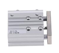 Cilindro Neumático con Rodamiento Deslizante, Cilindro Neumático de 3 Varillas, Diámetro Interior de 12 Mm, Carrera de 30 Mm, Cilindro Neumático de Aire de Doble Efecto SMC Tipo 3 Varillas