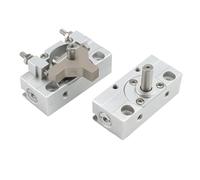 Cilindro neumático CRJB/CRJU, cilindro rotatorio oscilante de instalación libre, cremallera miniatura y piñón CRJB/CRJU05/1-90/180E(CRJB1X180E)