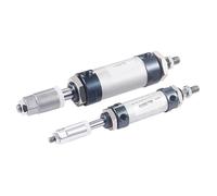 Cilindro neumático de acero inoxidable MALJ, ajustable, diámetro 16/20/25/32/40 mm, 25-200 mm.(Stroke 100-50mm,Bore 32mm)