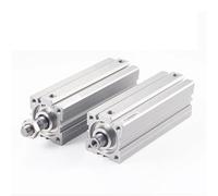 Cilindro neumático de aire ACQ32/40/50/63 * 110/120/130/140-SB, cilindros delgados compactos de carrera extendida, 1 unidad(ACQ50 Male Thread)