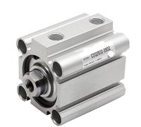 Cilindro neumático de aire CDQ2B63-20DZ CQ2A63-25DZ CQ2A63-30DZ CDQ2A63-75DCZ CQ2A63-50DMZ 63-40 extremo de varilla rosca hembra(63-20DCMZ,CQ2B no magnet)