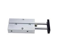 Cilindro neumático de aire de aleación de aluminio tipo TN10/16/20/25/32, cilindro de eje de varilla doble de 10-150 mm de carrera, 1 unidad(Stroke 125,TN20)