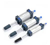 Cilindro neumático de aire de gran empuje, diámetro interior de 32/40/50/63/80/125 mm, carrera de 25/50/75/100/200/500 mm, 1 unidad(Stroke 25-25,Bore 50mm)