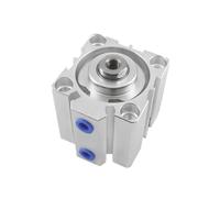 Cilindro neumático de aire tipo SDA, 20/25/32/40/50/63/80 mm de diámetro, carrera de 5/10/15/20/30/40/45 mm, aleación de aluminio, 1 unidad.(SDA20 Bore,Stroke 40mm)