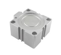 Cilindro neumático de aire tipo SDA, 20/25/32/40/50/63/80 mm de diámetro, carrera de 5/10/15/20/30/40/45 mm, aleación de aluminio, 1 unidad.(SDA50 Bore,Stroke 25mm)