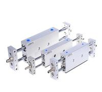 Cilindro neumático de doble acción serie STMB, varilla pistón, lengüeta deslizante, diámetro del actuador aire, carrera 10/16/20/25mm 25/50/75/100/125(STMB10,50mm)