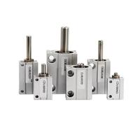 Cilindro neumático de doble efecto mini de montaje libre serie CDUJB, orificio 4 mm, 6 mm, 8 mm, 10 mm, extremo de varilla roscada hembra (15 mm Stroke,CDUJB 10 mm boro)