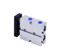 Cilindro neumático de doble eje TN10/16/20/25/32, de doble efecto, tipo compuesto, diámetro interior 10/16/20/25/32, carrera 10-150(TN16,60mm Stroke)