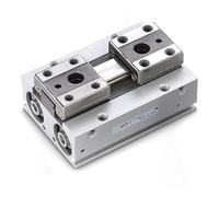 Cilindro neumático de perfil bajo, pinza aire paralela, cilindro fuerza MHF2 8D, 10D, 12D, 16D, 20D, neumática(MHF2-16D)