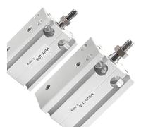 Cilindro neumático MD6 de 6 mm de diámetro y ajustable de 5 a 40 mm, ideal for aplicaciones de elevación hidráulica (1 unidad)(15mm)