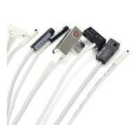 Cilindro neumático neumático magnético sensor de lengüeta para SPST NO tipo 5-240 V CC/CA con indicador LED rojo, compatible con SU/para SC/SI/MAL/MA Series modelos CS1-S/CS1-G/C (CS1-J)