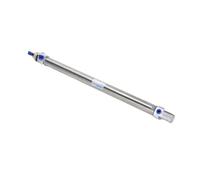 Cilindro neumático pequeño de acero inoxidable MI10 CD85N10, diámetro interior 10, 12, 16, 20 y 25 mm, carrera 5-300 mm.(MI 10X150-S-CA)