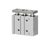 Cilindro neumático pequeño de tres barras de tres ejes con barra guía TCL12/16/20/10-20-30-40-50(TCL20-30S)