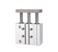 Cilindro neumático pequeño de tres ejes con varilla guía TCL12/16/20/10-20-30-40-50(TCL16-20S)