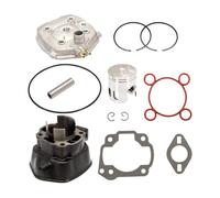 Cilindro Pistón Kit Para Aerox Para Mbk Nitro Malaguti F12 F15 Area 51 2T 70cc 47mm Kit De Cilindro De Gran Cilindro Con Culata