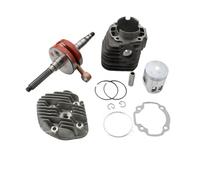 Cilindro Pistón Kit Para Bws Para Eje Para Aerox Para Nitro Para YW Para Zuma 100cc 4VP 2T 56mm 128cc Kit Cilindro Gran Y Cigüeñal Carreras