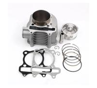 Cilindro Pistón Kit Para SYM Para Fiddle 2 Para Megalo Para Orbit Para Symply 1 125cc Scooter 4 Tiempos 63mm 200cc 2V Kit Cilindro Gran