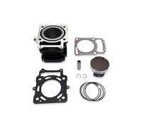 Cilindro Pistón Kit Para ZONGSHEN Motor ZS174MN-5 NB300 4 Tiempos Pit Dirt Bike Motocicleta 74mm Bloque Cilindro Junta Almohadilla Anillo Pasador Pistón(Black Cylinder Kit)