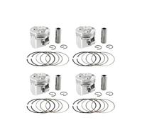 Cilindro Pistón Kit Piezas Motor Motocicleta STD ~ + 50 Tamaño Orificio Cilindro 48 Mm 48,25 Mm 48,5mm Pistones Anillos Para FZR250 Para FZ250 1HX