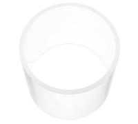 Cilindro Redondo de Vidrio Resistente al Calor para Brasero de Gas | Pantalla Transparente, Uso Exterior para Infusión de Té, Portátil y Antiexplosión