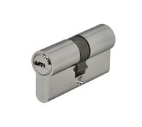 Cilindro Seguridad 30x30 mm/13,5 Leva Corta Corta Niquelado Con 5 llaves