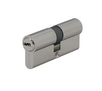 Cilindro Seguridad 35x35 mm/13,5 Leva Corta Niquelado Con 5 llaves