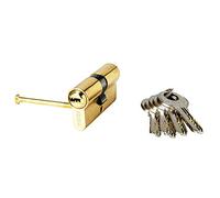 Cilindro Wolfpack Seguridad 30x30/15,0 Latonado 5 Llaves