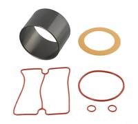 Cilindro y pistón de compresor de aire para juego de anillos, kit de repuesto de 6 piezas con juntas de sellado de goma de nitrilo para compresores de aire de 550 W a 1500 W, para 750 W