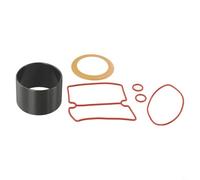 Cilindro y pistón de compresor de aire para juego de anillos, kit de repuesto de 6 piezas con juntas de sellado de goma de nitrilo para compresores de aire de 550 W a 1500 W, para 1100 W