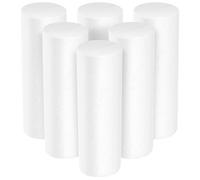 Cilindros de Espuma para Modelado 6Pcs Bola de Cilindro Espuma de Espuma Artesanal de Espuma de Espuma de Cilindro Forma de Piestireno Bloques para