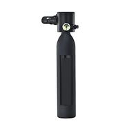 Cilindros De Gas Portátiles De Repuesto For Emergencias Bajo El Agua Equipados Con Un Conjunto Completo De Respiradores De Buceo(Black0.5L respirator)