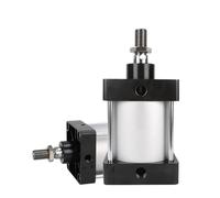 Cilindros neumáticos estándar SC160/200 mm de gran diámetro, cilindro de pistón neumático de doble efecto, carrera de 25 a 800 mm, 1000 mm, 1 unidad(Stroke 50mm,SC200 Without magnet)