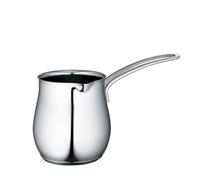 Cilio 299618 Professional - Jarra para espuma de leche (75 pta para inducción, diámetro de 8 cm, apto para lavavajillas, ideal para espuma de leche perfecta de calidad barista