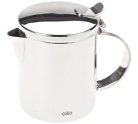 Cilio 342208 - Jarrita para Leche, Color Plateado