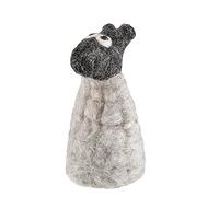 Cilio Lana de Comercio Justo Acogedor/Calentador para Huevos hervidos, Gris